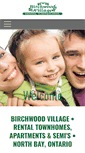 Mobile Screenshot of birchwoodvillage.com